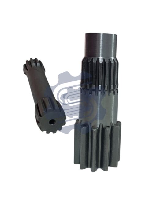 CONJUNTO DE EIXO Z12 E PINHÃO Z11 DO GIRO YANMAR VIO20 - Imagem 2